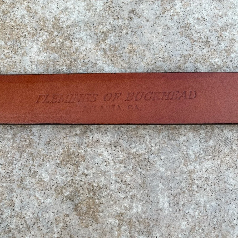 Flemings of Buckhead alligator belt